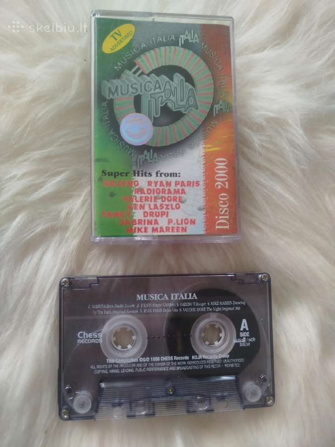 Audio kasetes 45vnt - nuotraukos Nr. 33