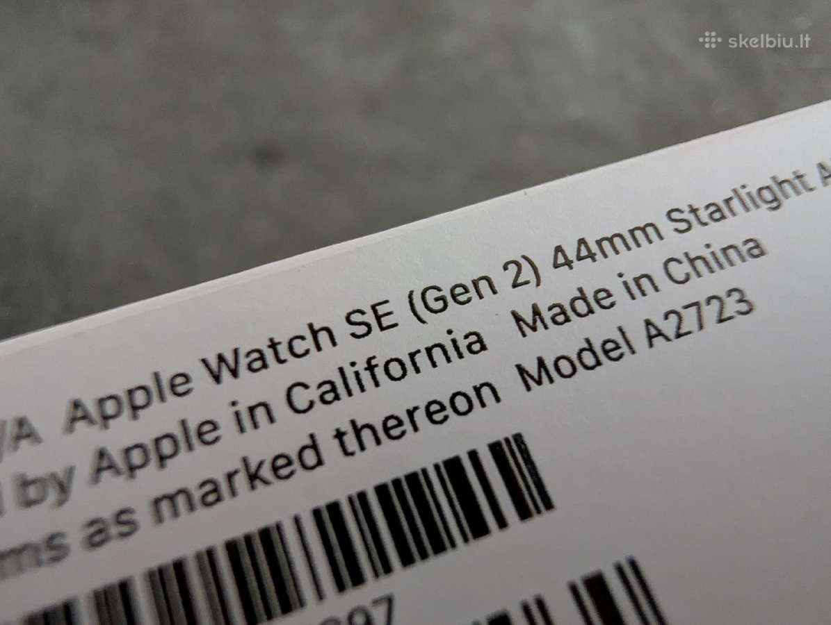 Apple watch se 2 - kaip naujas! - nuotraukos Nr. 4