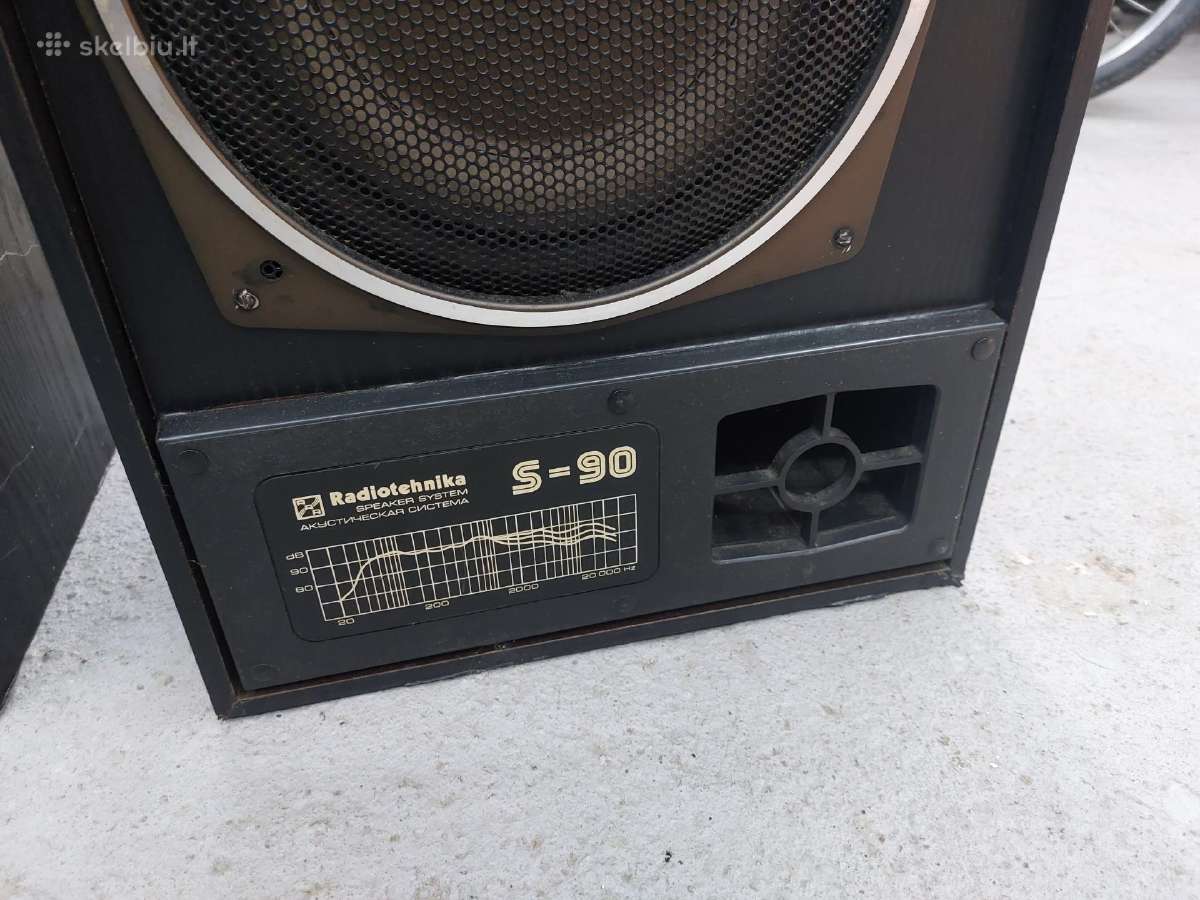 Koloneles S90 ir stiprintuvas Akai Aa-1020 - nuotraukos Nr. 3