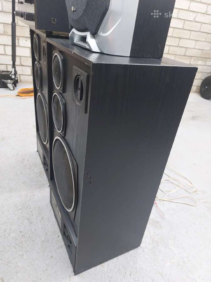 Koloneles S90 ir stiprintuvas Akai Aa-1020 - nuotraukos Nr. 9