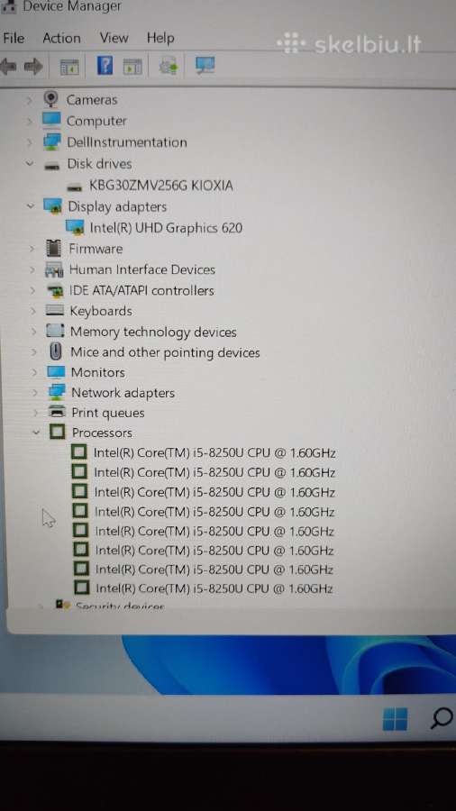 Dell Latitude 5490,i5 14"fhd - nuotraukos Nr. 10