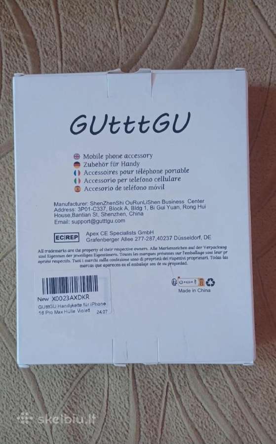 iPhone 16 dėkliukas - nuotraukos Nr. 4