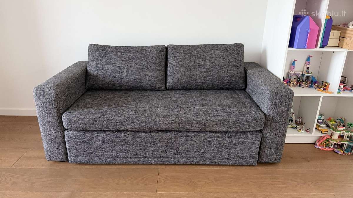 Sofa su miegama dalimi + patalynes deze - nuotraukos Nr. 3