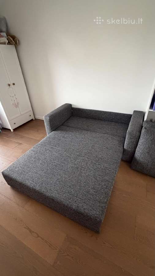 Sofa su miegama dalimi + patalynes deze - nuotraukos Nr. 4
