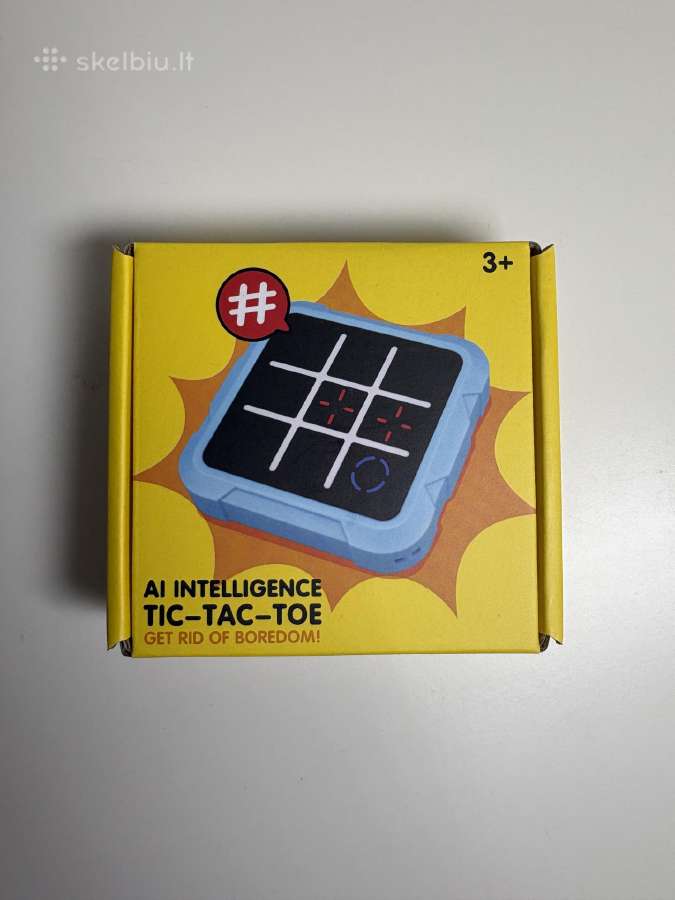 Elektroninis stalo žaidimas Tic-tac-toe su LED - nuotraukos Nr. 2