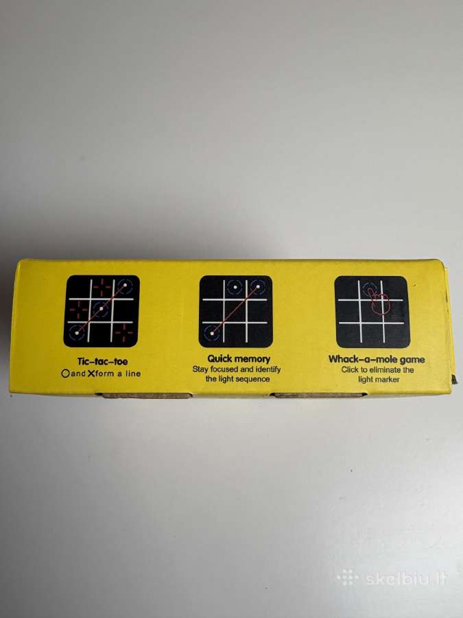Elektroninis stalo žaidimas Tic-tac-toe su LED - nuotraukos Nr. 7
