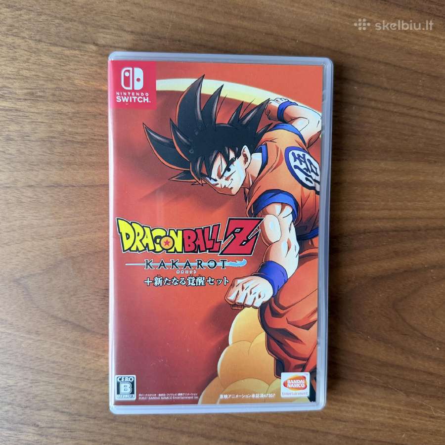 Nintendo Switch Oled + Dragon Ball Z žaidimas - nuotraukos Nr. 7