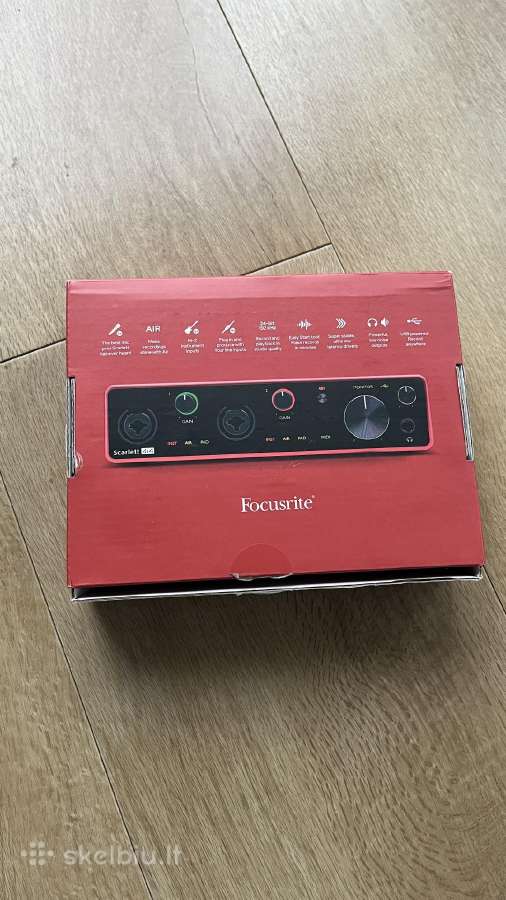 Focusrite Scarlett 2i2 3rd Gen - nuotraukos Nr. 2