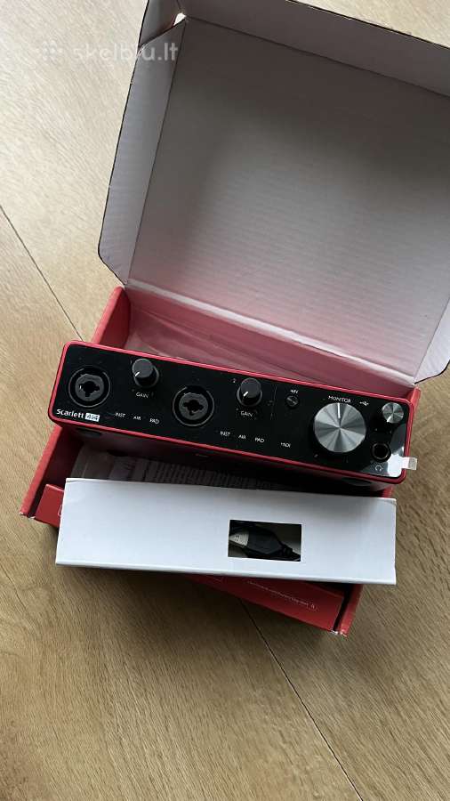 Focusrite Scarlett 2i2 3rd Gen - nuotraukos Nr. 4