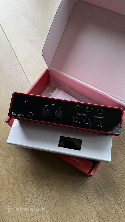 Focusrite Scarlett 2i2 3rd Gen - nuotraukos Nr. 5