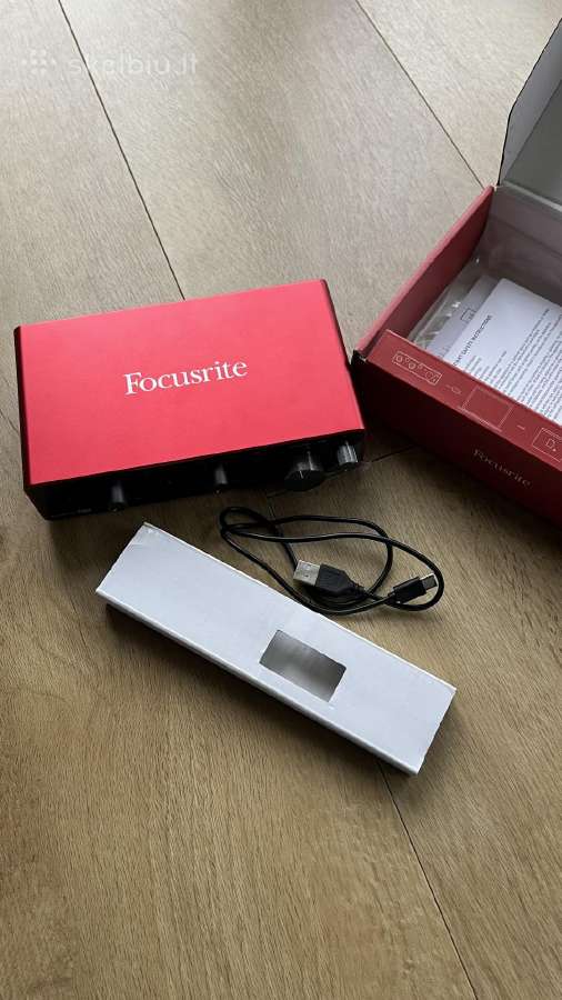 Focusrite Scarlett 2i2 3rd Gen - nuotraukos Nr. 6