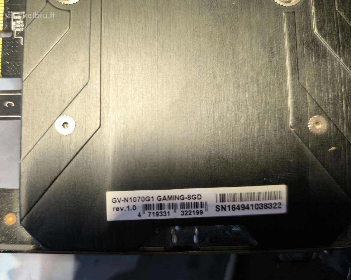Gtx1070 - nuotraukos Nr. 3