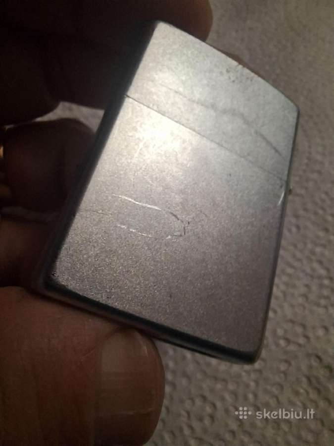 Originalus, veikiantis Zippo žiebtuvėlis (2001 m.) - nuotraukos Nr. 4