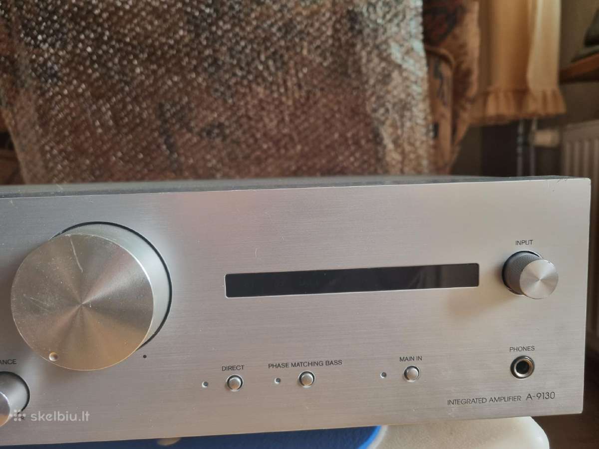 Onkyo A 9130 integruotas stereo stiprintuvas - nuotraukos Nr. 4