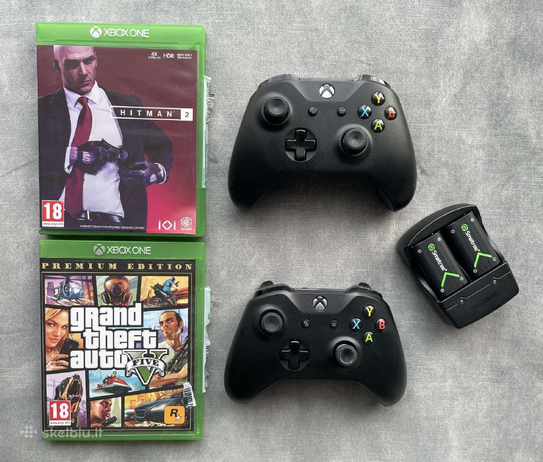 Xbox One X 1 TB + 2 pulteliai + 2 žaidimai - nuotraukos Nr. 3