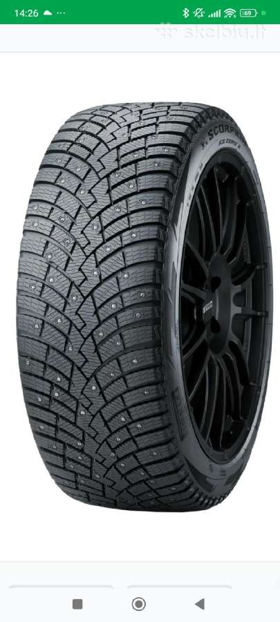 Parduodu Pirelli Ice Zero 2 dygliuotas padangas - nuotraukos Nr. 9