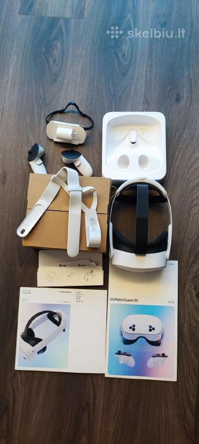 Meta Quest Oculus 3s 128gb + Elite headstrap - nuotraukos Nr. 2