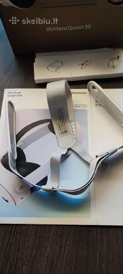 Meta Quest Oculus 3s 128gb + Elite headstrap - nuotraukos Nr. 3