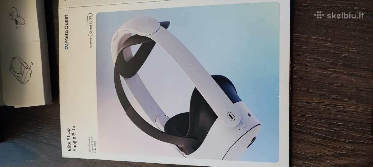 Meta Quest Oculus 3s 128gb + Elite headstrap - nuotraukos Nr. 11
