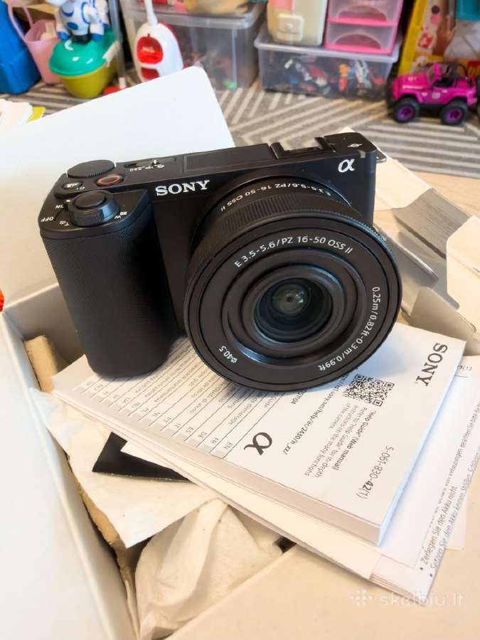 Sony Zv-e10 II (2 vienetai) - nuotraukos Nr. 5