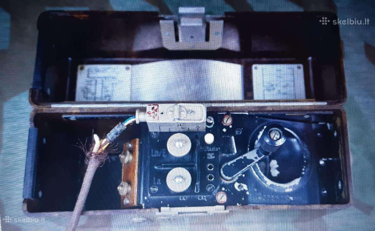 Ww2 Vokiškas lauko telefonas "Feldfernsprecher" - nuotraukos Nr. 2