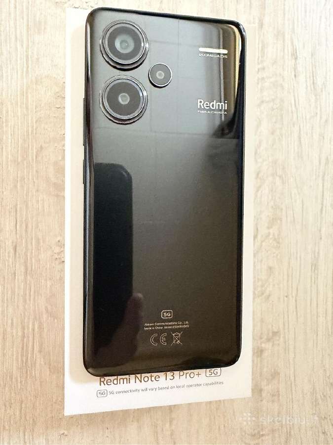Xiaomi Redmi Note 13 Pro+ 5G 512/12gb - Juodas - nuotraukos Nr. 4
