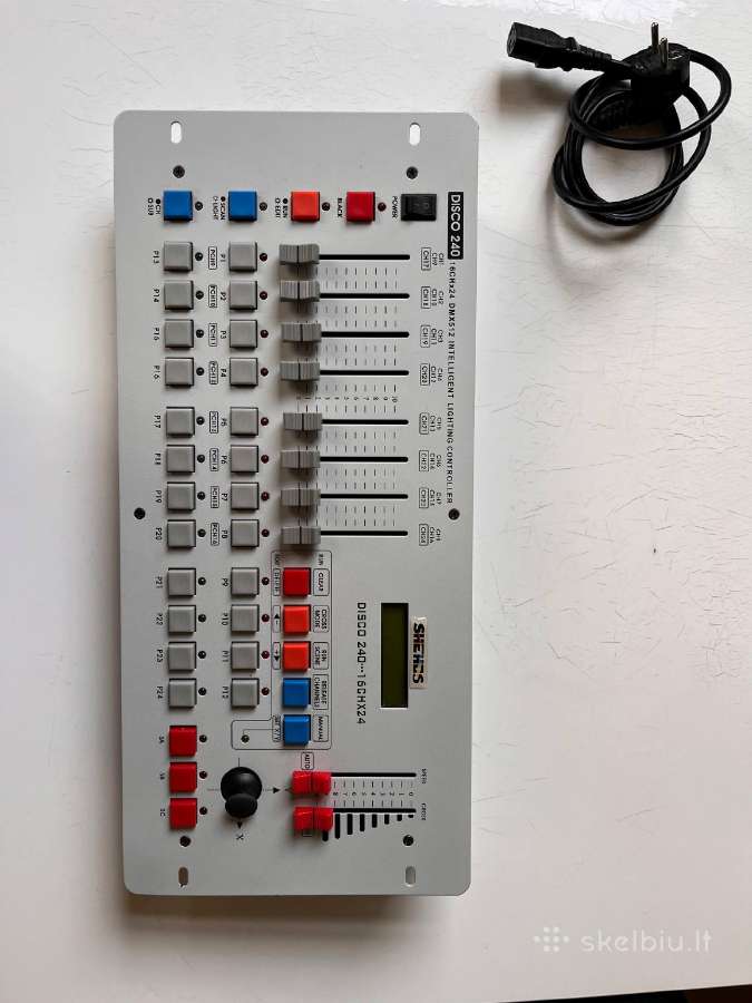 Dmx Control Disco 240 šviesos valdiklis - nuotraukos Nr. 3