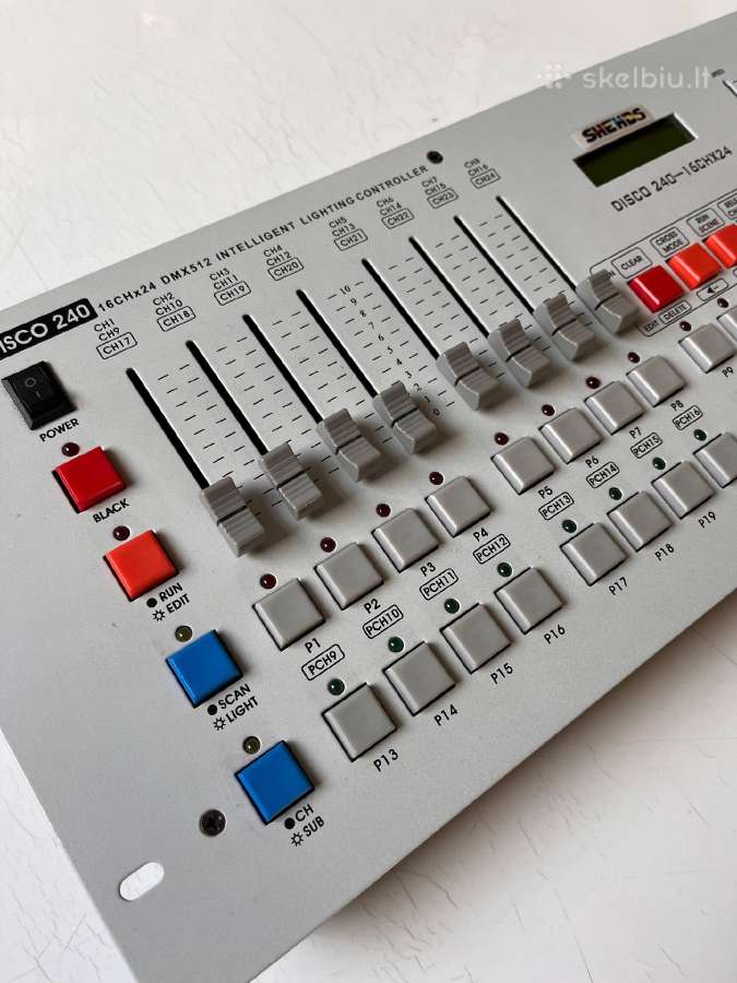 Dmx Control Disco 240 šviesos valdiklis - nuotraukos Nr. 4