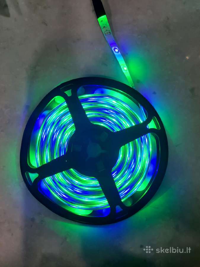 Rgb LED juosta 5m - nuotraukos Nr. 3