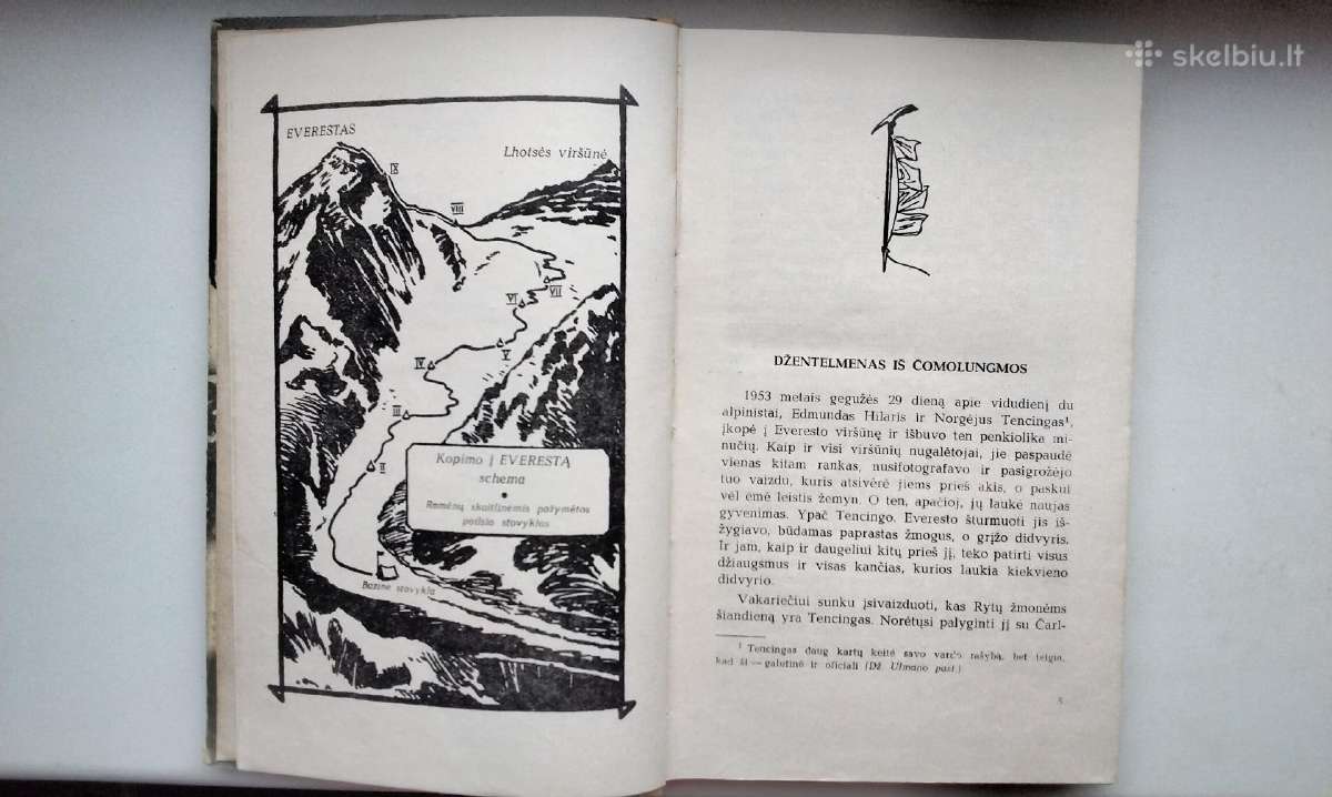 Sniegynų tigras.1964 m. leid. - nuotraukos Nr. 4
