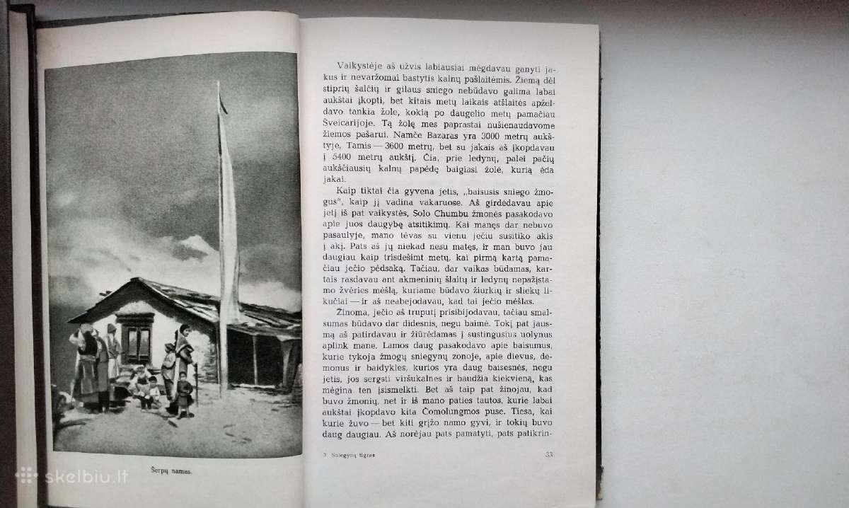 Sniegynų tigras.1964 m. leid. - nuotraukos Nr. 8