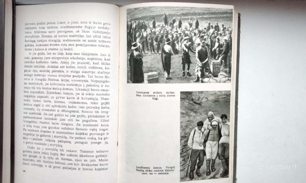 Sniegynų tigras.1964 m. leid. - nuotraukos Nr. 14
