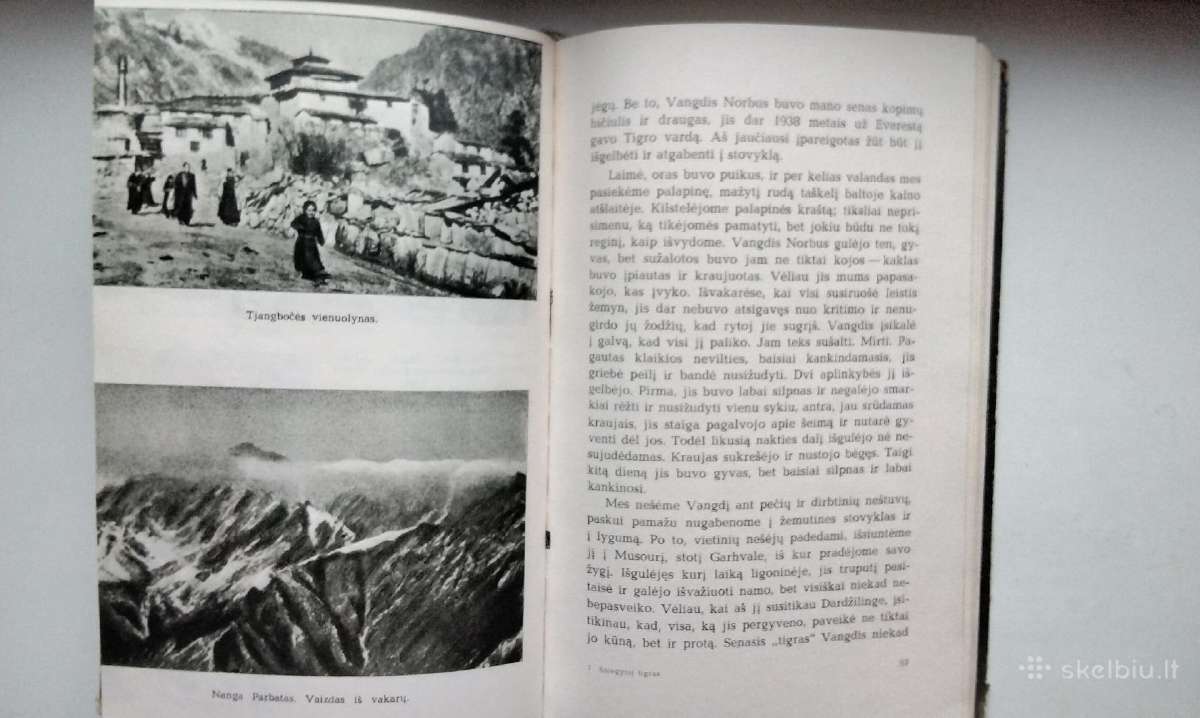 Sniegynų tigras.1964 m. leid. - nuotraukos Nr. 15