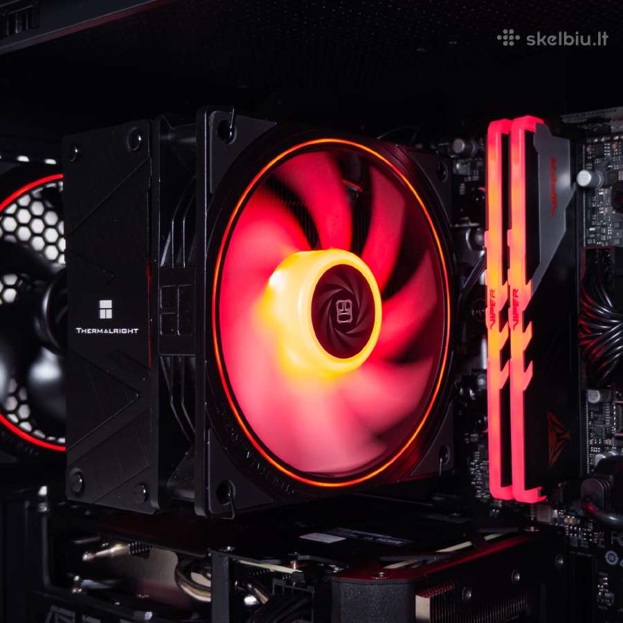Žaidimų Pc Ryzen 5 7500f Rx 9060 XT 16gb 16gb Ddr5 - nuotraukos Nr. 2