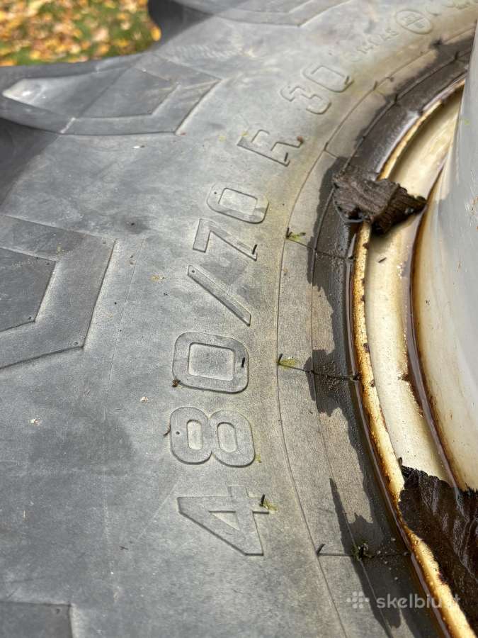 480/70r30 Pirelli traktoriaus dubliai - nuotraukos Nr. 4