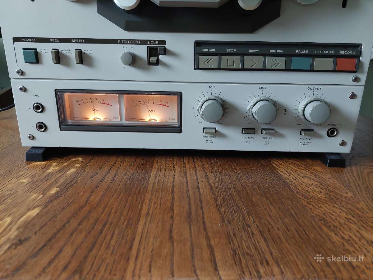 Juostinis magnetofonas Teac X-10 - nuotraukos Nr. 2