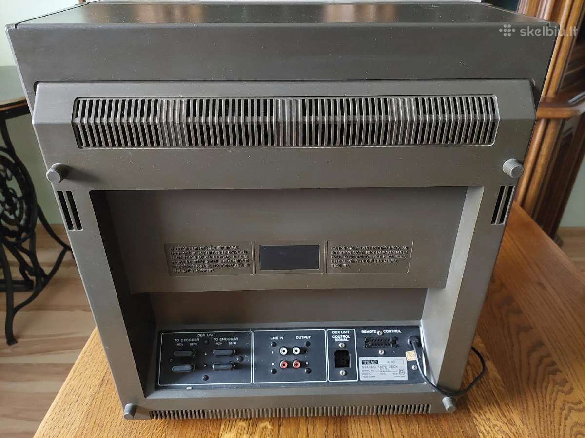 Juostinis magnetofonas Teac X-10 - nuotraukos Nr. 5