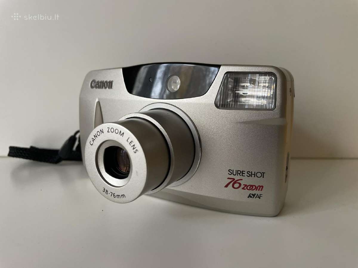 Canon Sure Shot 76 zoom juostinis fotoaparatas - nuotraukos Nr. 2
