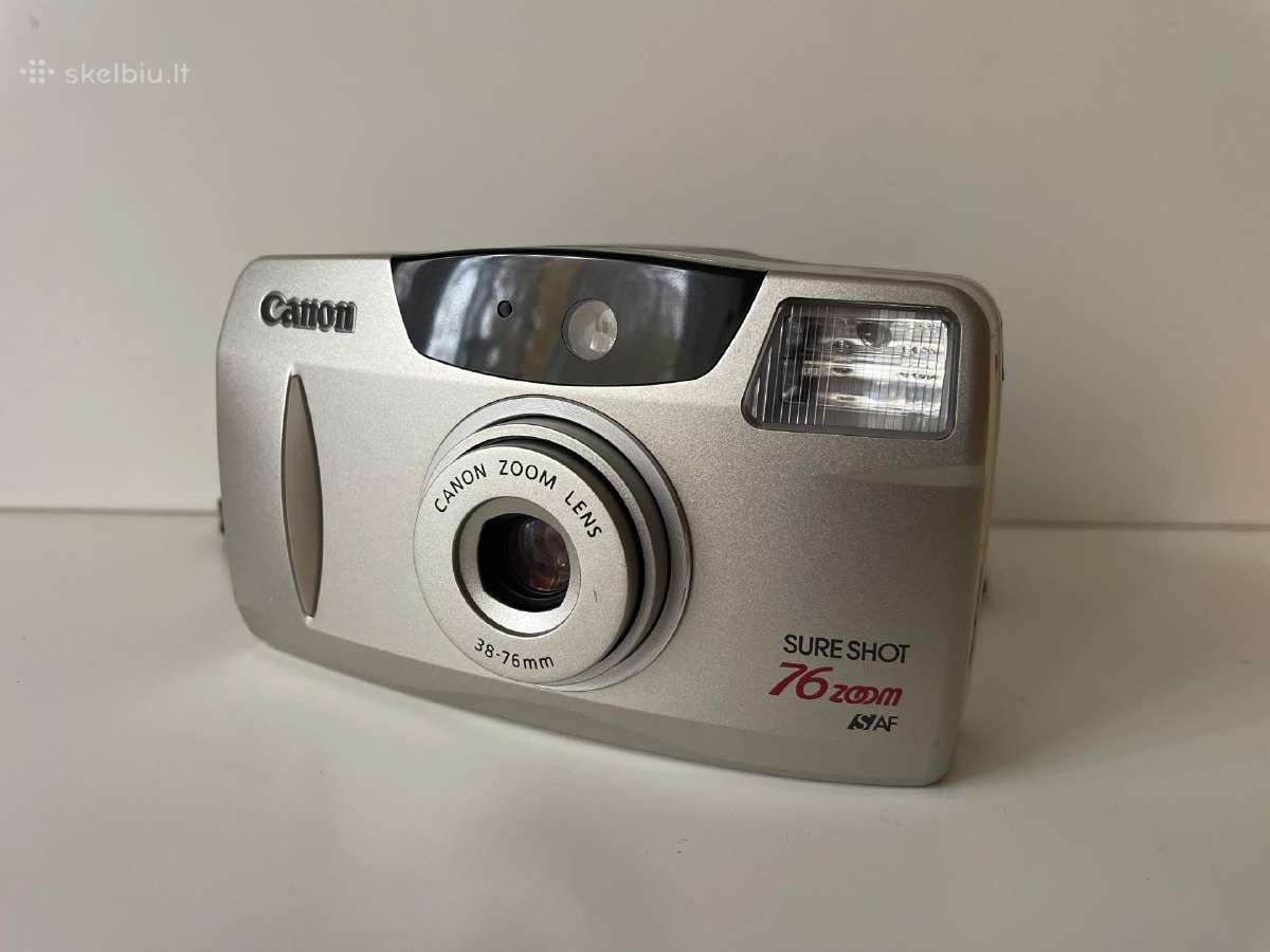 Canon Sure Shot 76 zoom juostinis fotoaparatas - nuotraukos Nr. 4