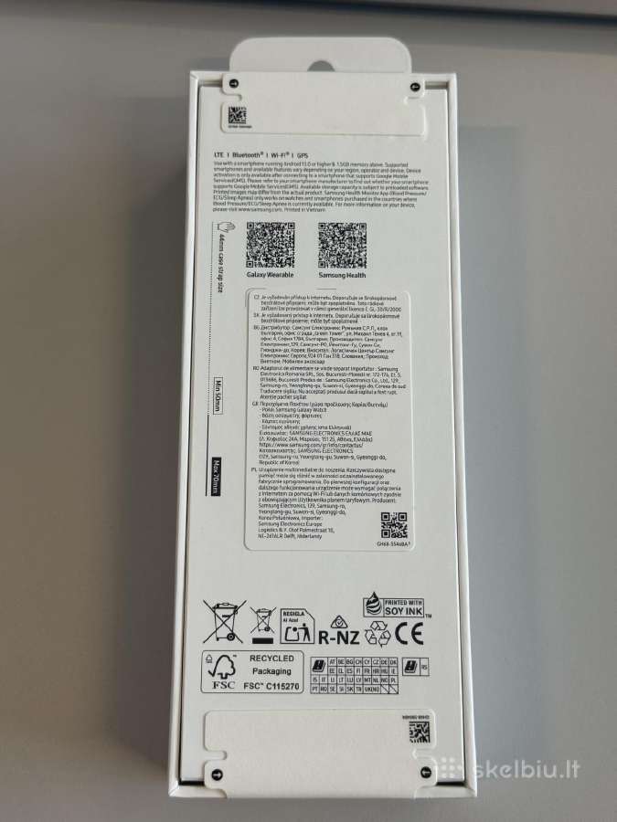 Samsung Galaxy Watch9 44 mm Lte Graphite naujas - nuotraukos Nr. 2