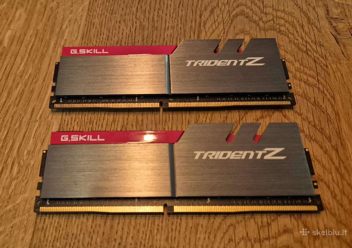 G.skill Trident Z Ddr4 16gb (2x8gb) 3200mhz Cl16 - nuotraukos Nr. 2