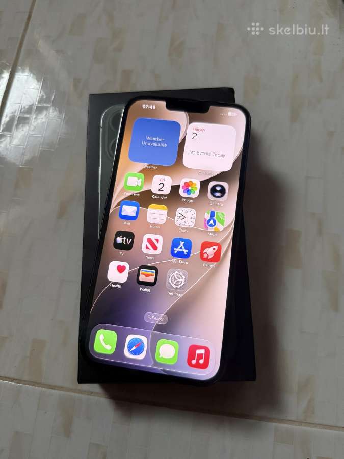 iPhone 13 Pro Max 256gb Green - nuotraukos Nr. 5