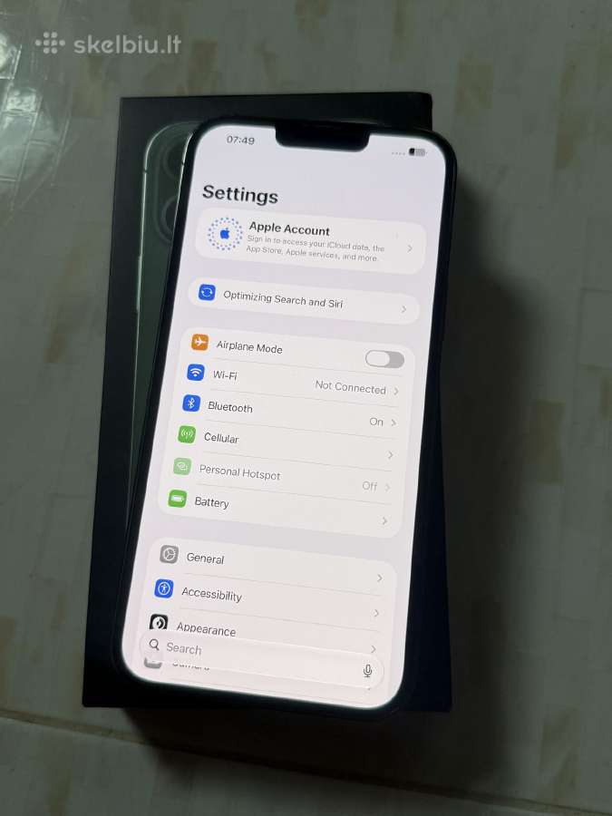 iPhone 13 Pro Max 256gb Green - nuotraukos Nr. 6