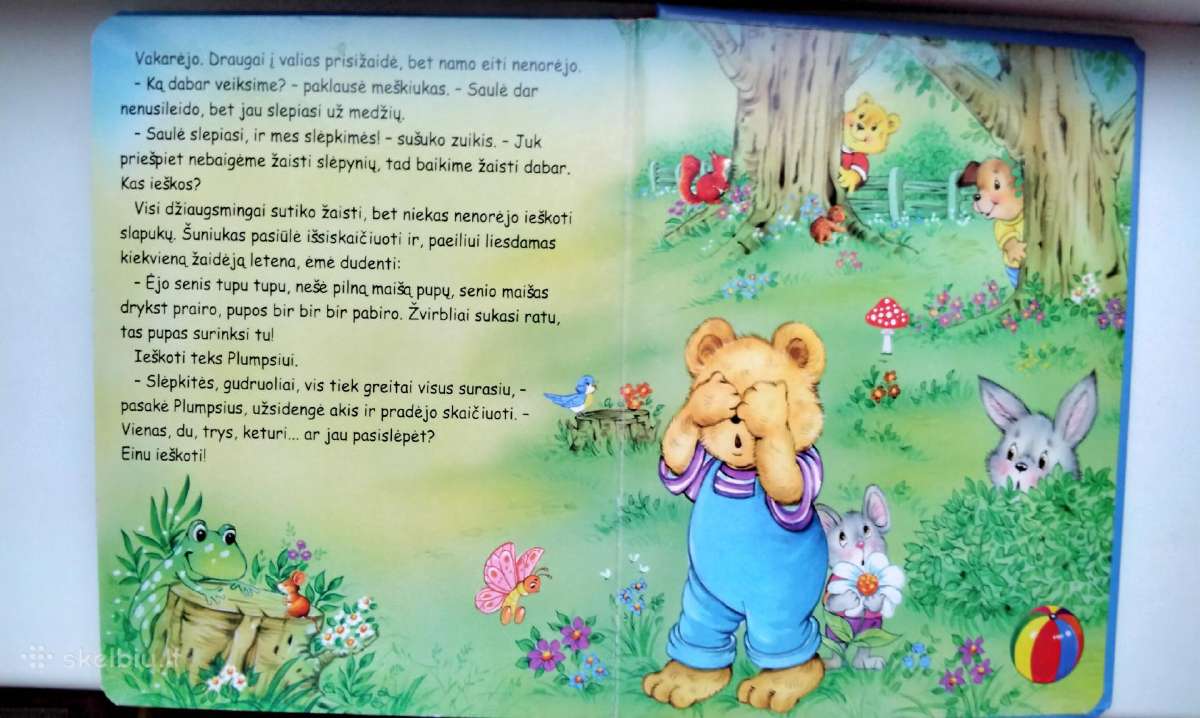Meškiuko Pliumpsiaus gimtadienis. Dėlionių knygelė - nuotraukos Nr. 6