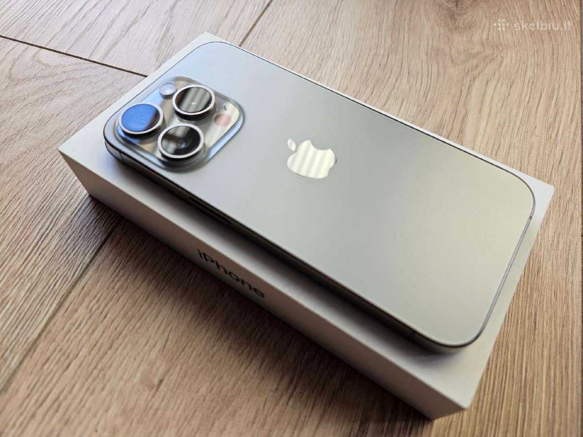 Apple iPhone 15 Pro 256gb - nuotraukos Nr. 5
