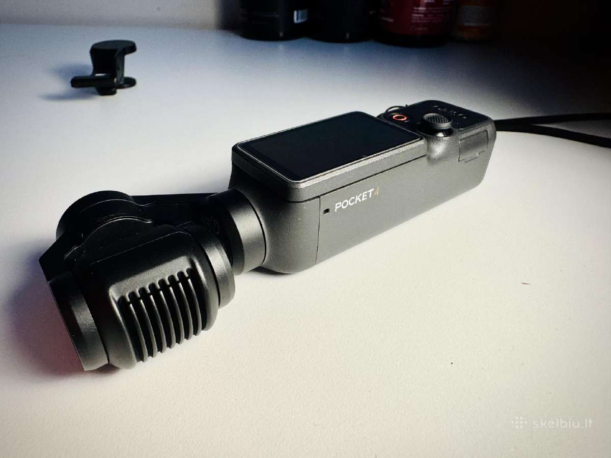 Dji Osmo Pocket 4 Creator's Combo - nuotraukos Nr. 4