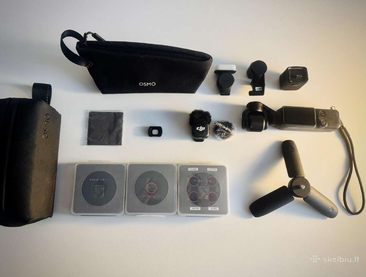 Dji Osmo Pocket 4 Creator's Combo - nuotraukos Nr. 15