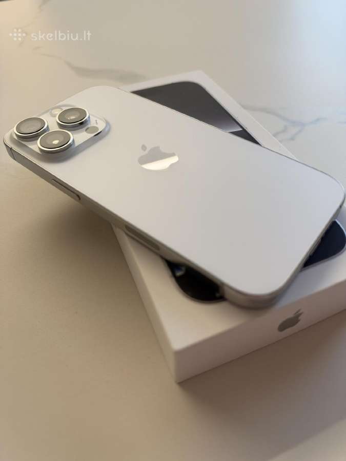 Idealios būklės iPhone 16 Pro 128 GB - nuotraukos Nr. 3