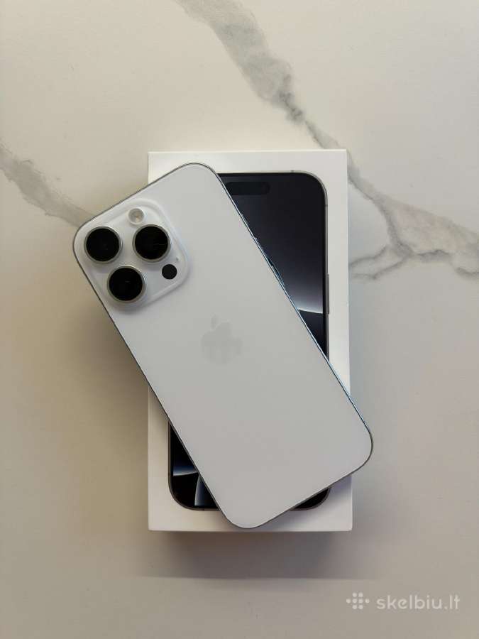 Idealios būklės iPhone 16 Pro 128 GB - nuotraukos Nr. 5