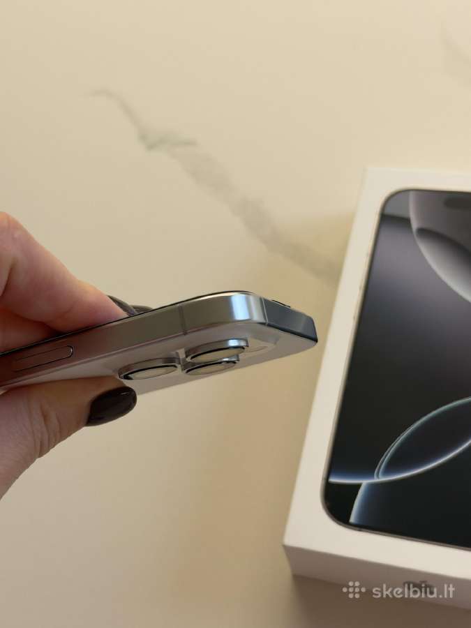 Idealios būklės iPhone 16 Pro 128 GB - nuotraukos Nr. 7